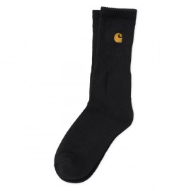 Calcetines Carhartt Chase Socks Black / Gold