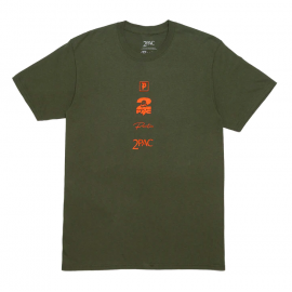 Camiseta Primitive x Tupac Shakur Voice SS Military Green