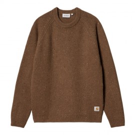 Jersey Carhartt WIP Anglistic Sweater Speckled Tamarind