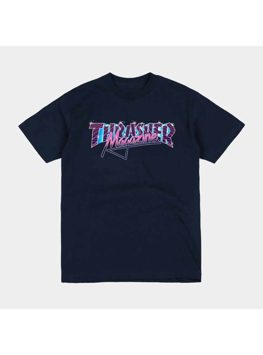 Camiseta Thrasher Vice Logo SS Navy