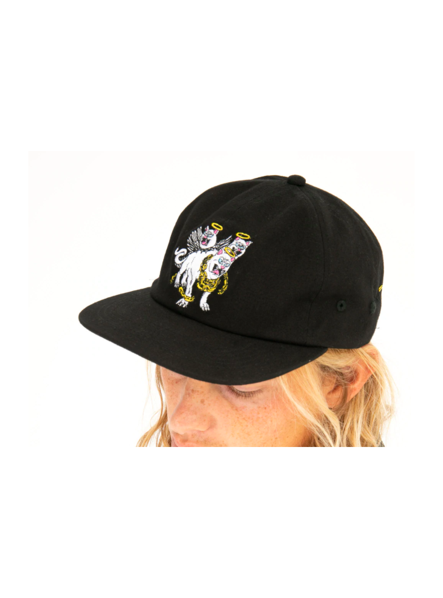 Gorra Ripn Dip 3 Head Strap hat Black