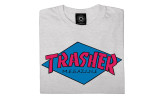 Camiseta Thrasher X Parra T Shirt Ash Gray