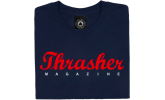 Camiseta Thrasher Script Tee Navy