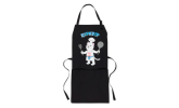 Mandil RipN Dip Kiss The Cook Apron Black