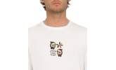 Camiseta Volcom Flower Budz FTY SST Off White