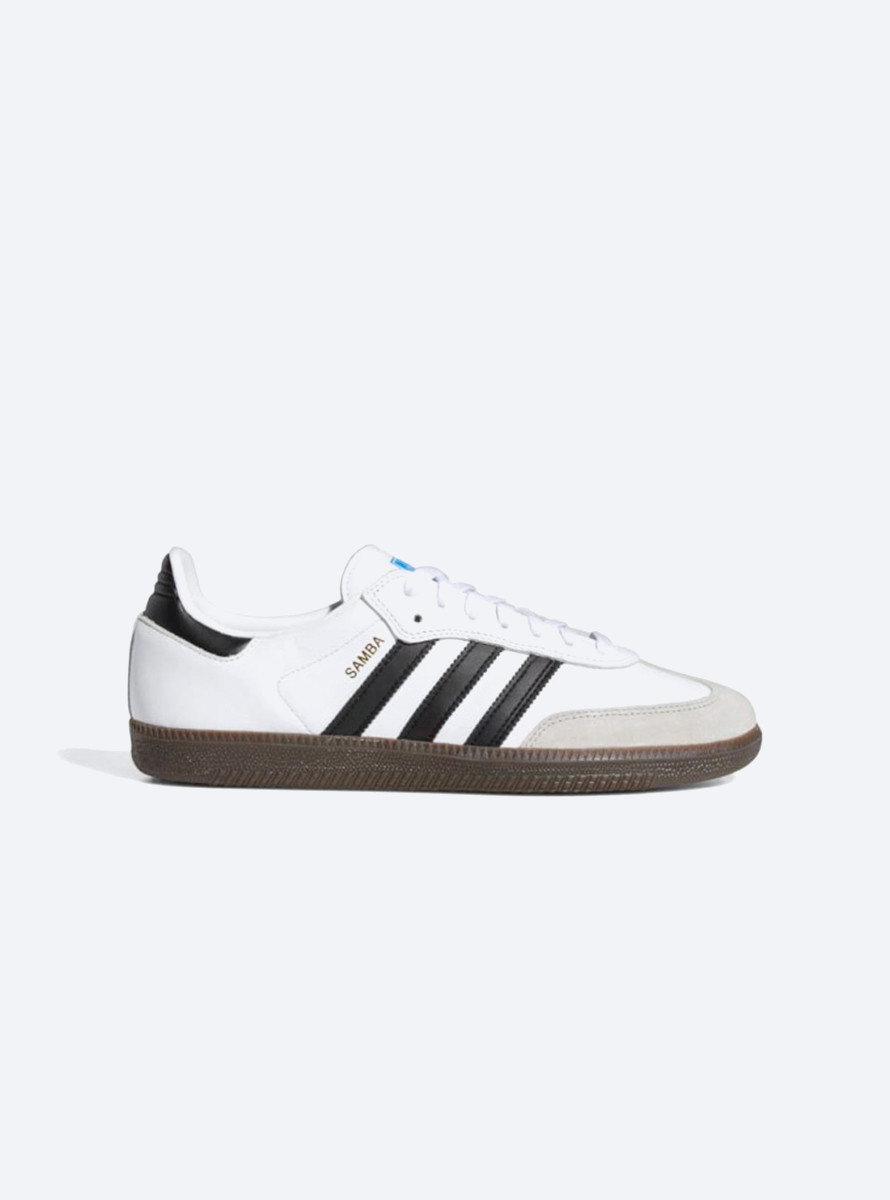 Zapatillas Adidas Samba ADV White Black White Gold