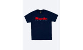 Camiseta Thrasher Script Tee Navy