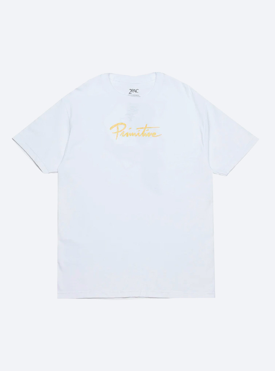 Camiseta Primitive x Tupac Shakur Praise SS White
