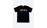 Camiseta Thrasher Rainbow Tee SS Black