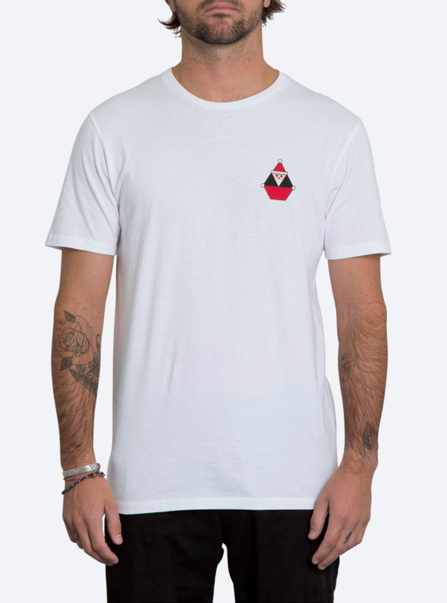 Camiseta Volcom Santastone SS White