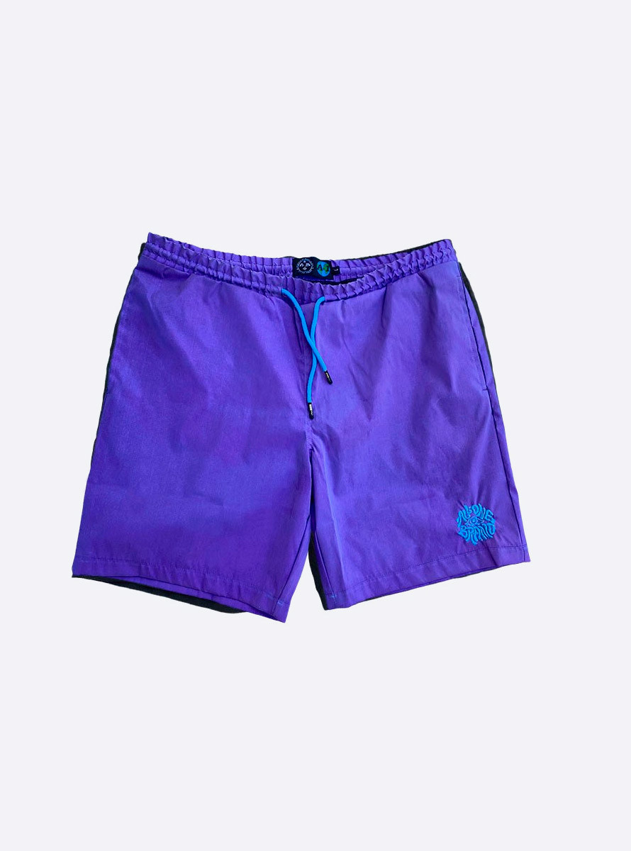 Bañador All One Brand Psycheyelic Hydrochromic Swimshort- Purple / Sky