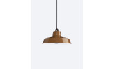 Lampara Carhartt WIP Script Lamp Shade Stainless Iron Hamilton Brown