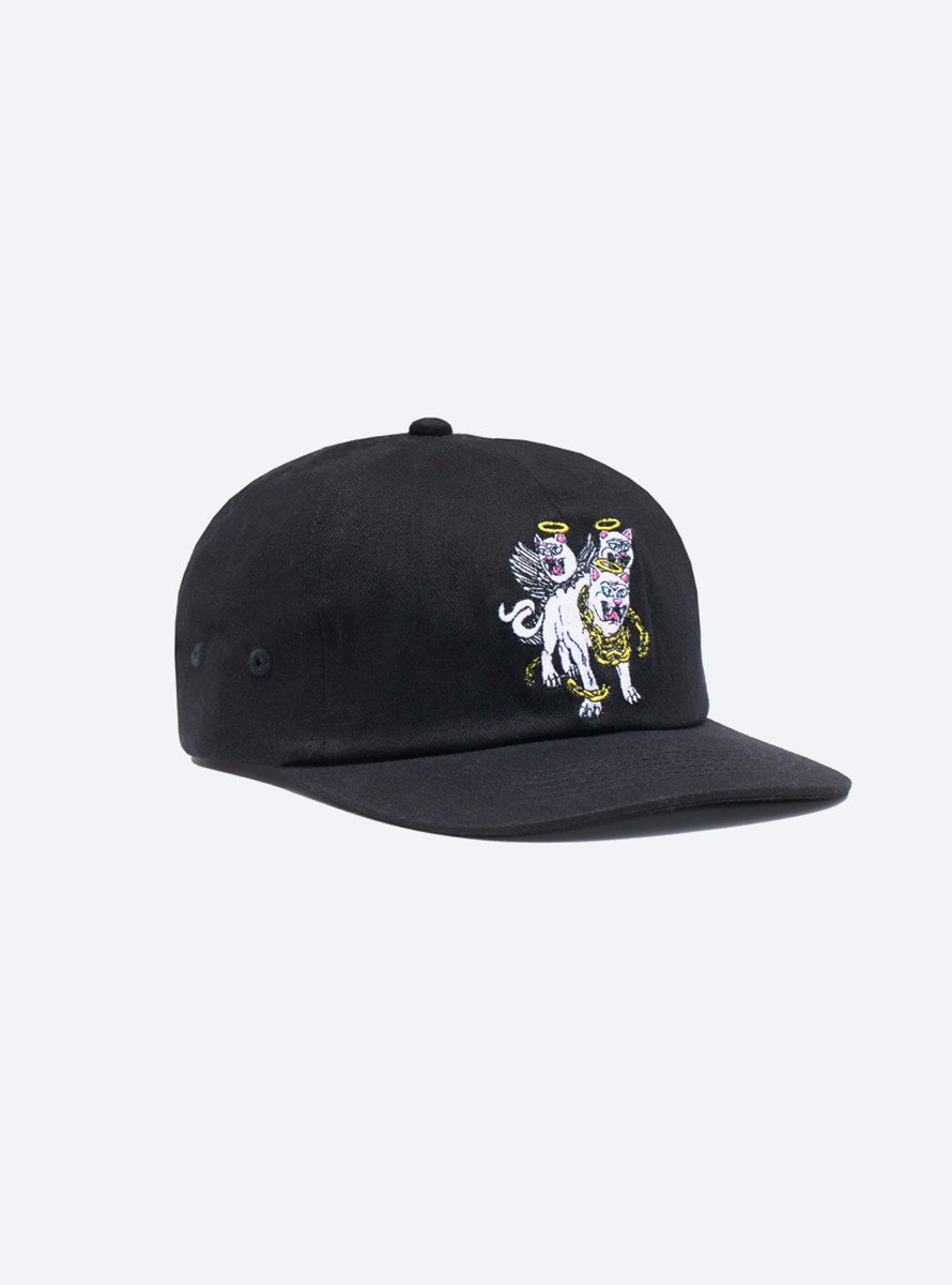 Gorra Ripn Dip 3 Head Strap hat Black