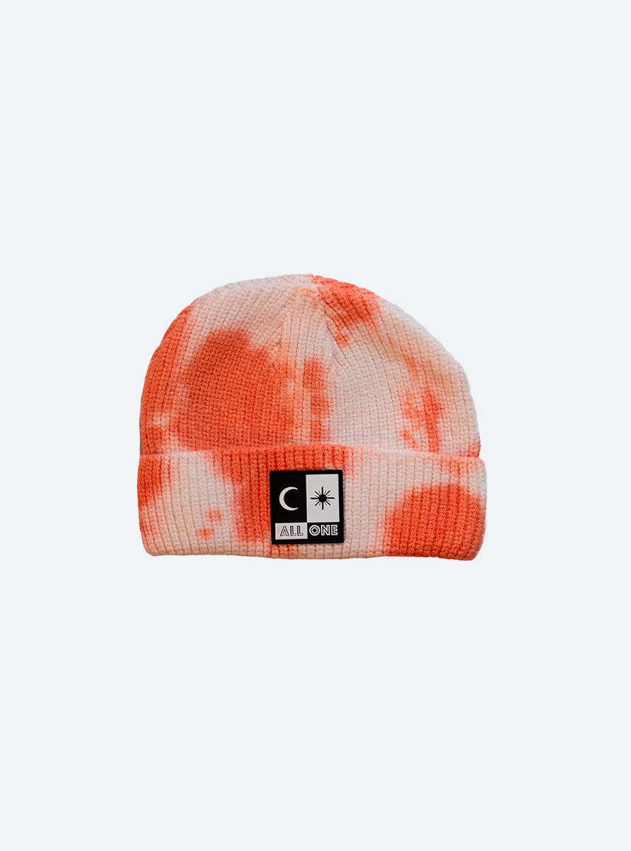 Gorro All One Tie Dye Beanie Orange