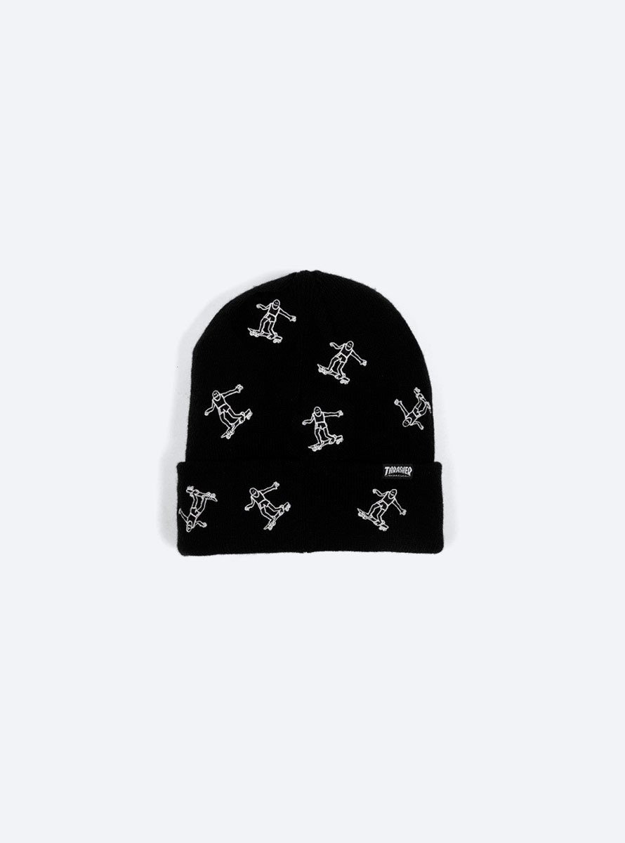 Gorro Thrasher Gonz Pattern Beanie Black