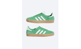 Zapatilla Adidas Gazelle ADV Green White Gold Metal