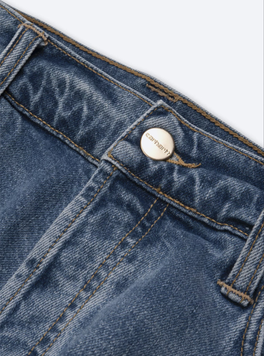 Pantalon Carhartt WIP Klondike Pant Blue Worn Bleached
