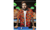 Camisa The Dudes Beelzebud Red Hawaiian Shirt