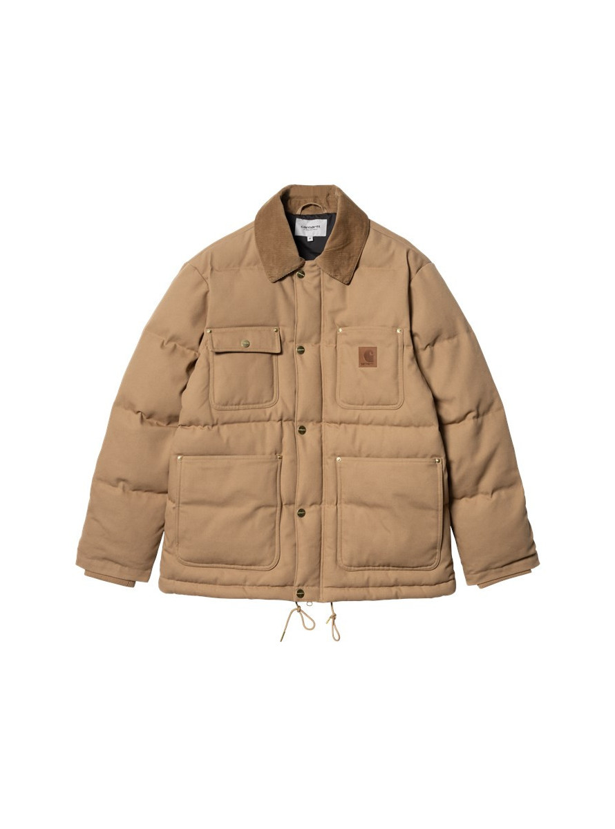 Cazadora Carhartt WIP Rayley Jacket Dearbon Canvas Peanut