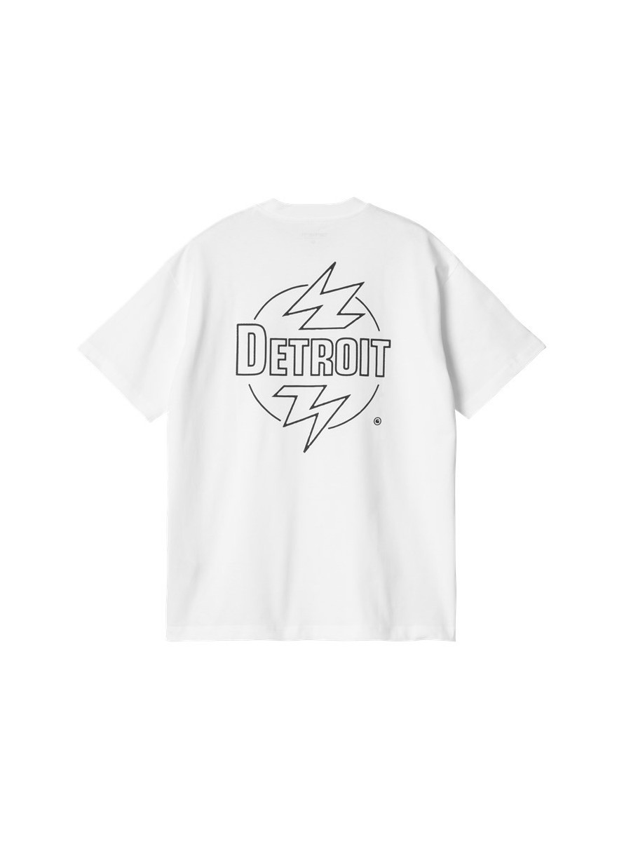 Camiseta Carhartt WIP Ablaze SS White / Black