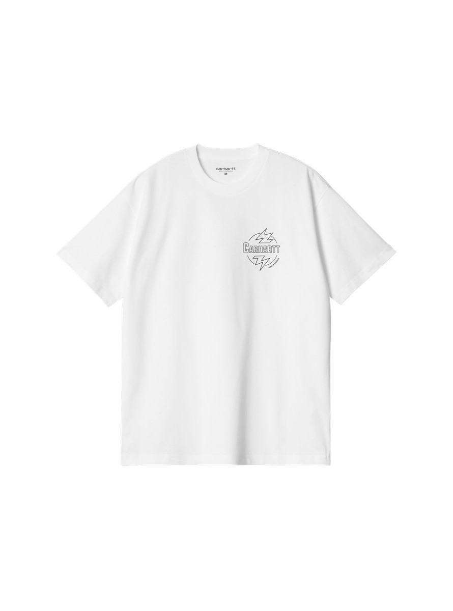 Camiseta Carhartt WIP Ablaze SS White / Black