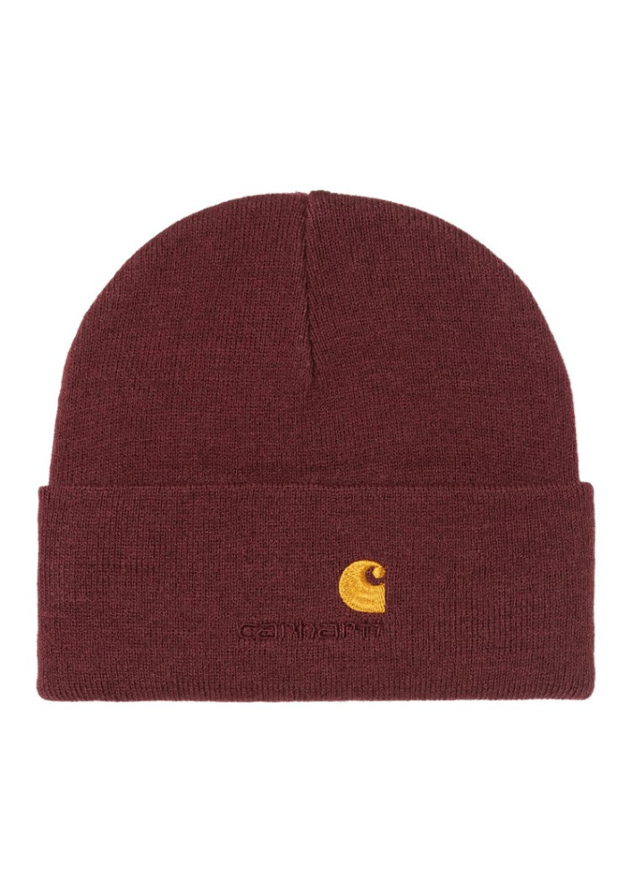 Gorro Carhartt WIP American Script Beanie Malbec