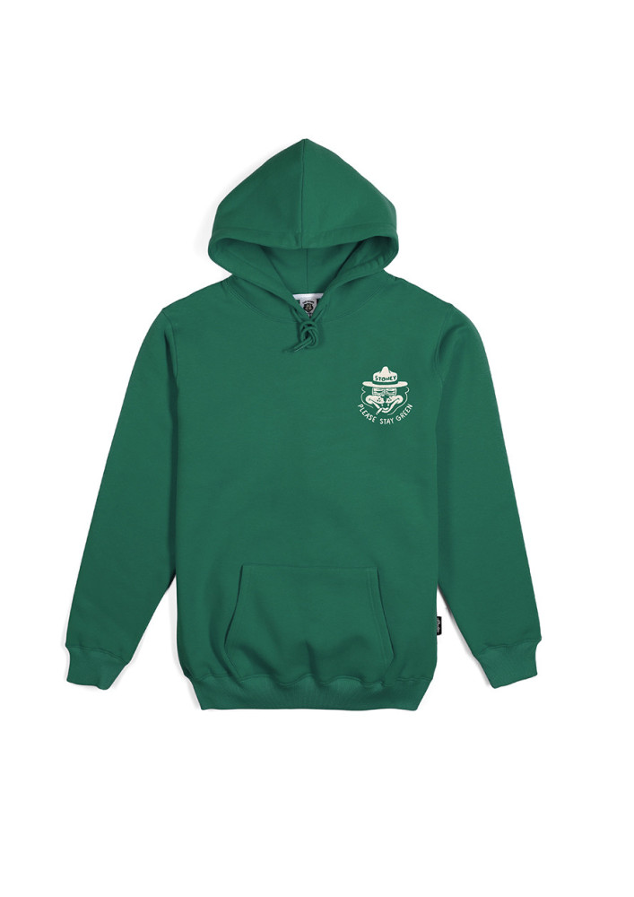 Sudadera THE DUDES Please Classic Hoody Bottle Green