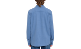 Camisa Volcom Caden Solid LS Blueberry