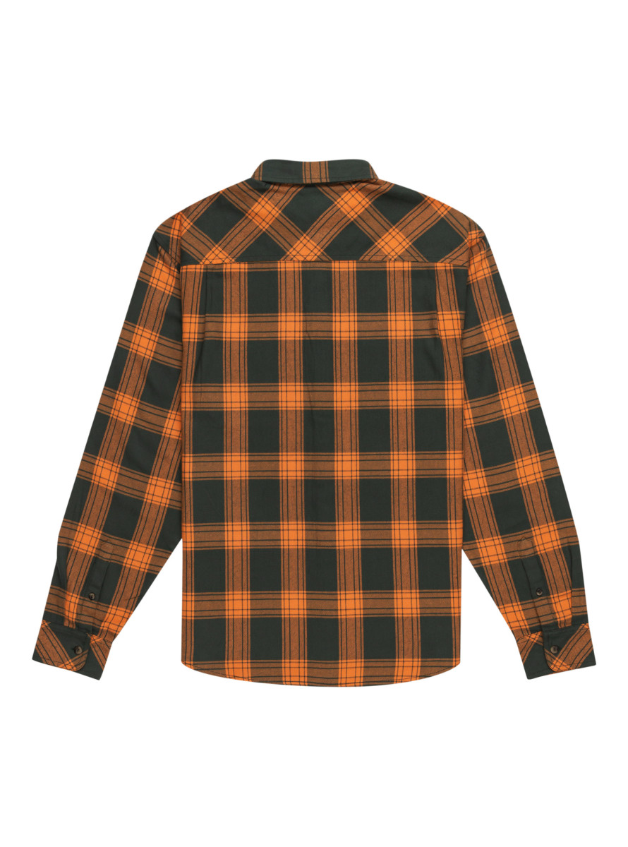 Camisa Element Compass LS Shirt FOREST/CHEDDAR PLAID