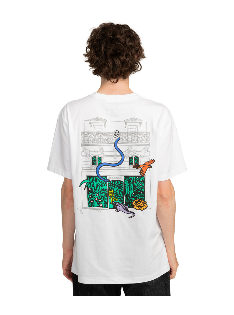 Camiseta Element Jungle Shop SS Optic White