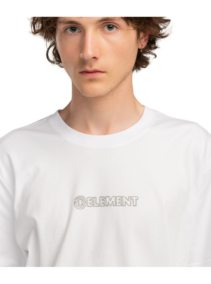 Camiseta Element Jungle Shop SS Optic White