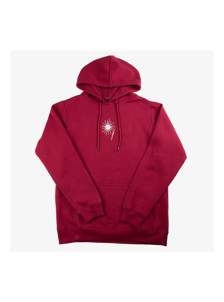 Sudadera ALL ONE  Ver Las Estrellas HD Burgundy