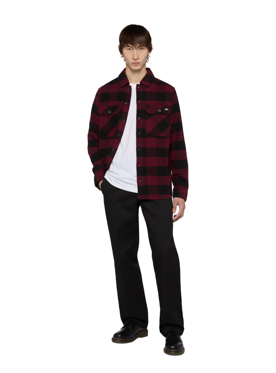 Camisa Dickies New Sacramento Shirt Zinfandel