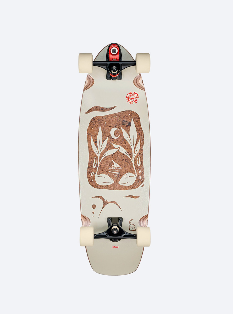 Surfskate Globe Zuma 31,5" Coconut / Niu Voyager