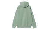 Sudadera Carhartt WIP Hooded Chase Sweat Frosted Green / Gold