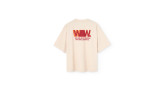 Camiseta WANF Boxy T-Shirt Beige
