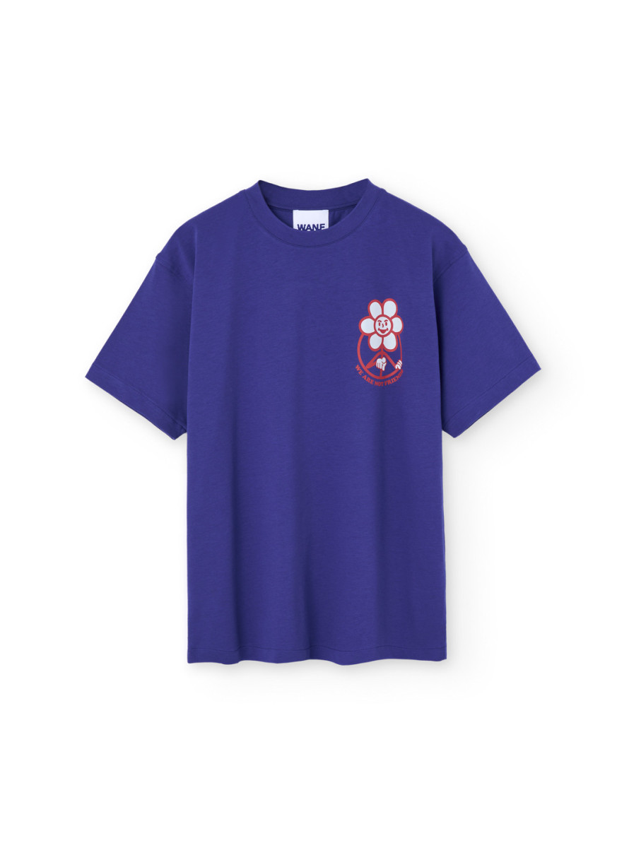 Camiseta WANF  Daisy T-Shirt Navy