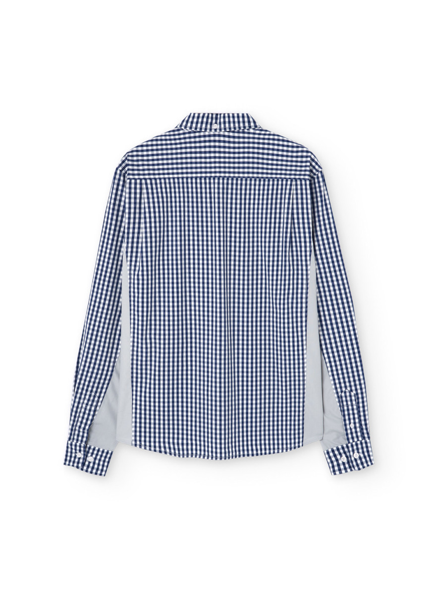 Camisa WANF Undoukai Shirt Grey Check