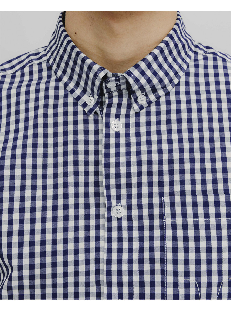 Camisa WANF Undoukai Shirt Grey Check