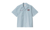 Camisa Carhartt WIP Madison LS Shirt Leather White