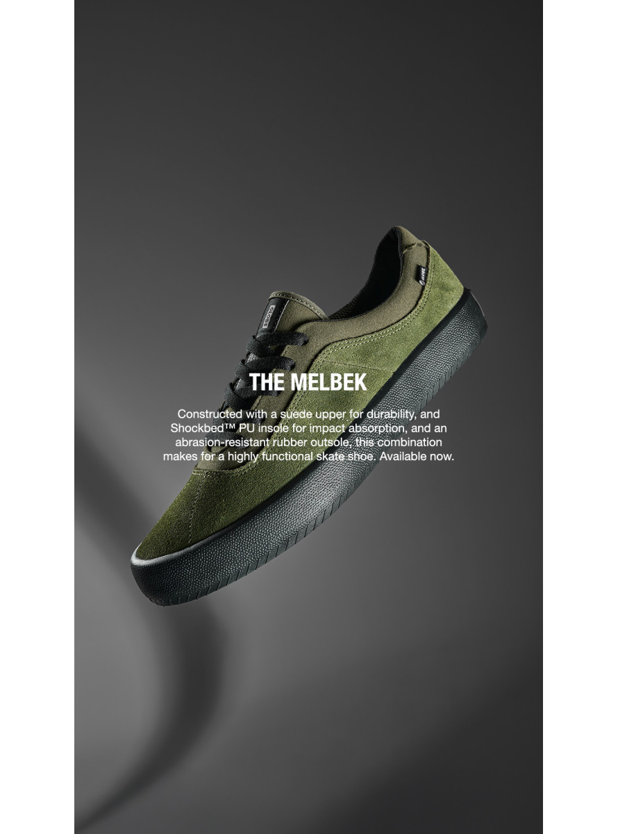 Zapatilla Globe Melbek Olive Black