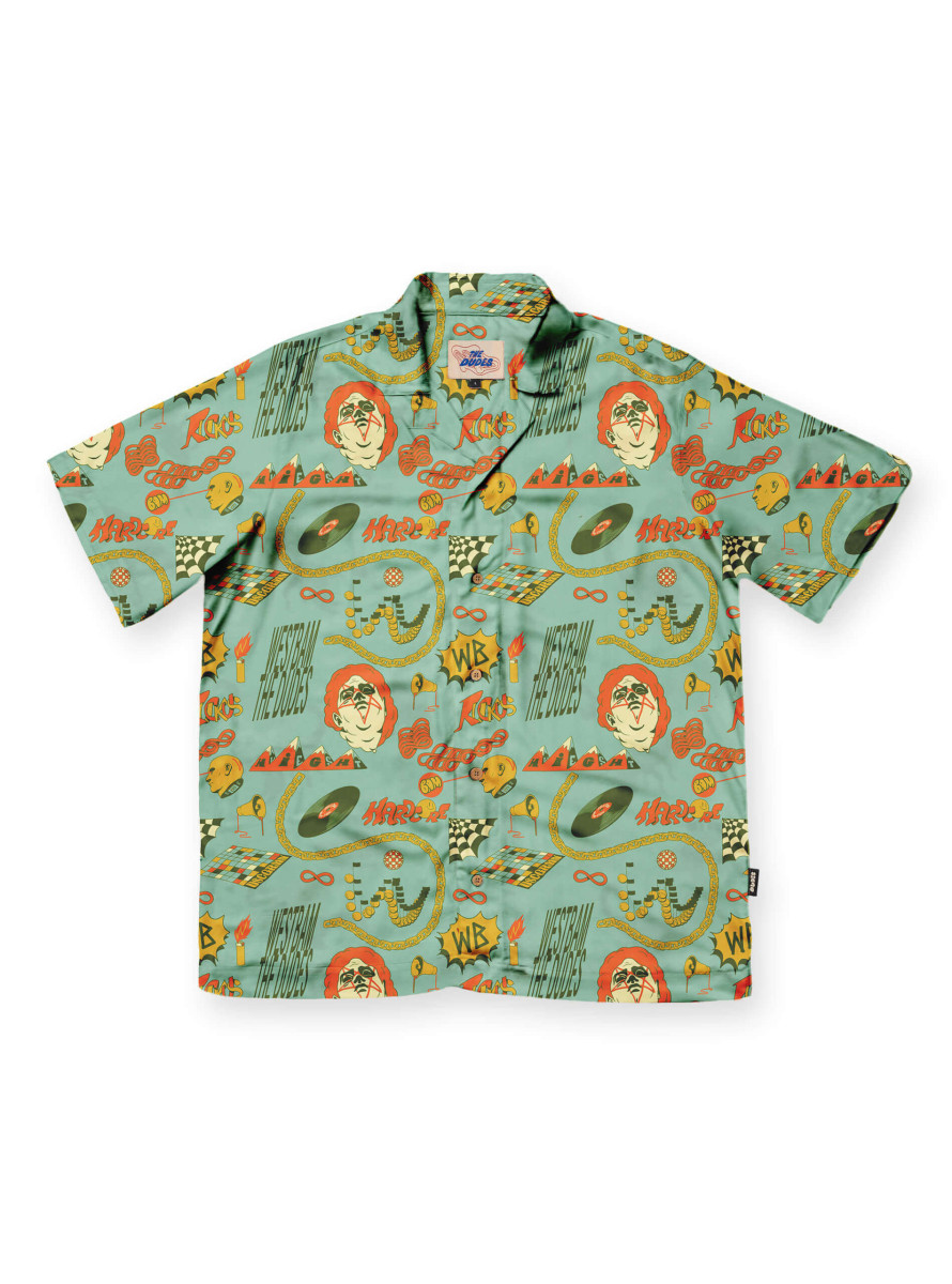 Camisa The Dudes Fat David Hawaiian Shirt Multi