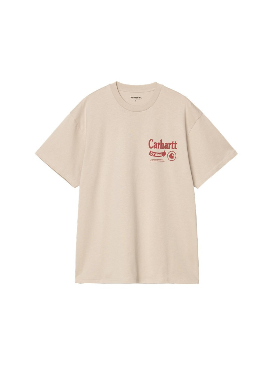 Camiseta Carhartt WIP Catalogue T-Shirt Fleur De Sel / Desire