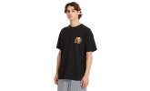 Camiseta Volcom Curious Cat SST Black