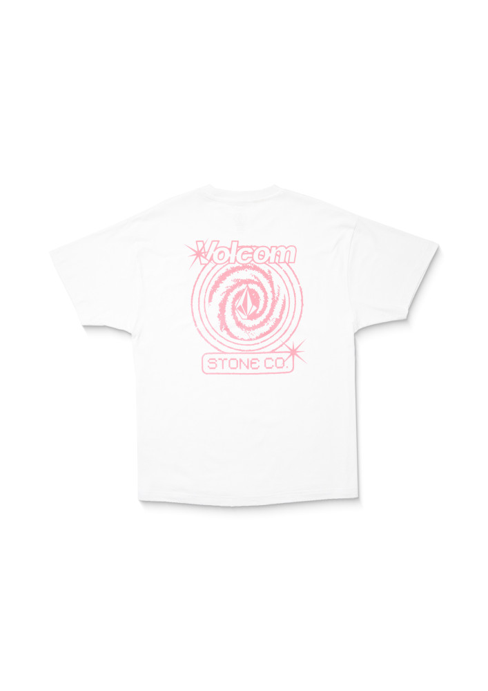 Camiseta Volcom Deep Trance LSE SST White