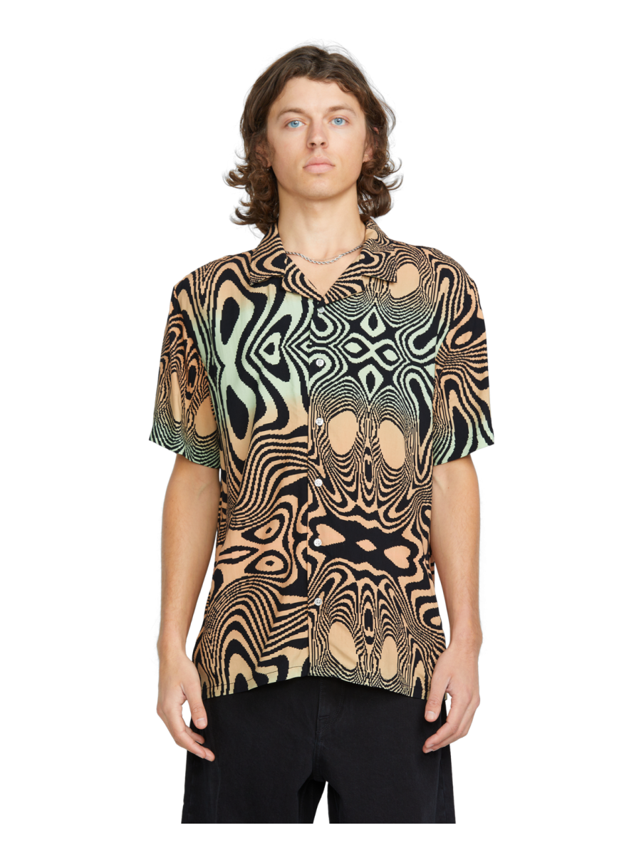 Camisa Volcom FA F Rygalski SS Shirt Multi