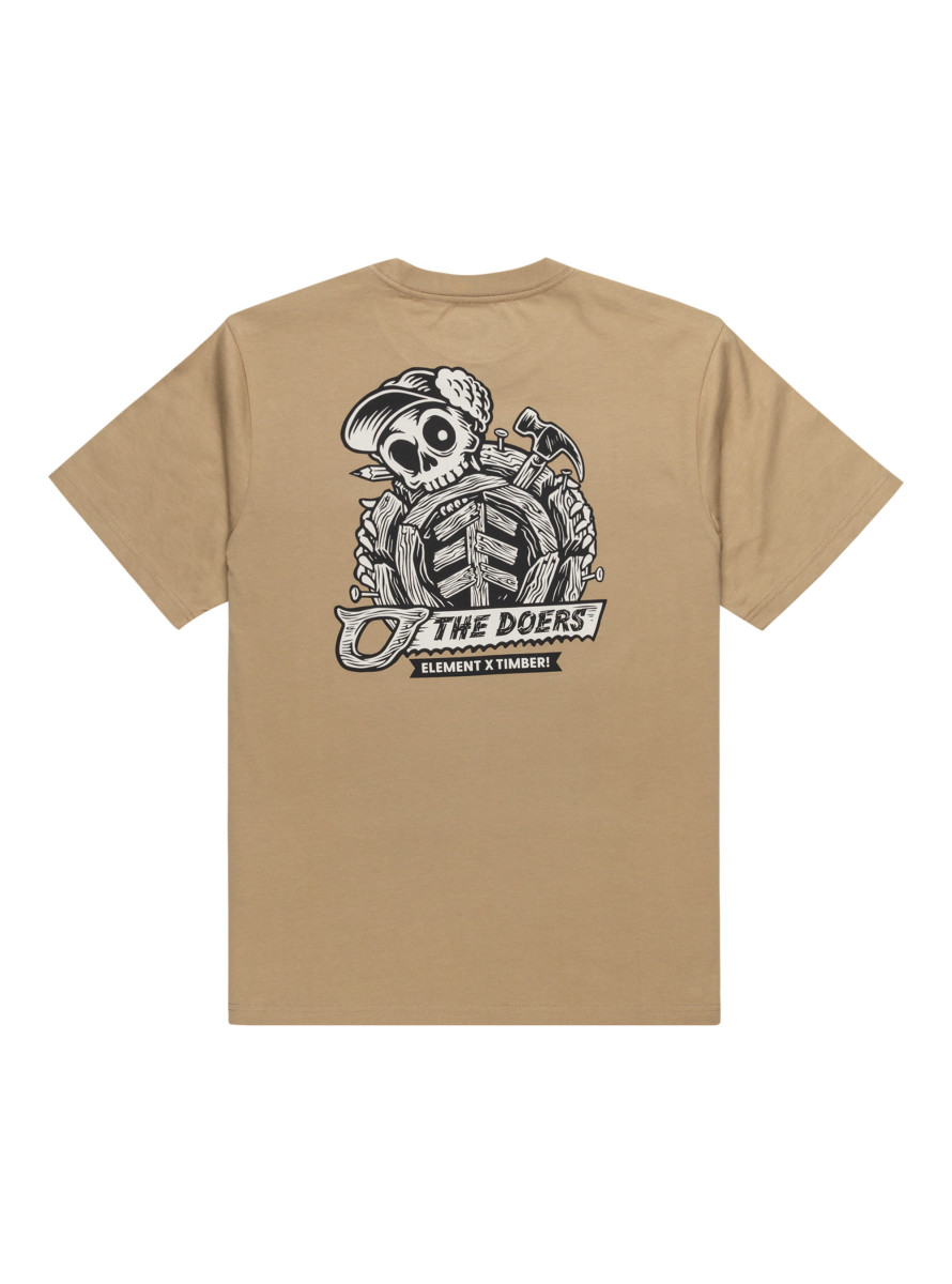 Camiseta Element Timber Icon SS Khaki