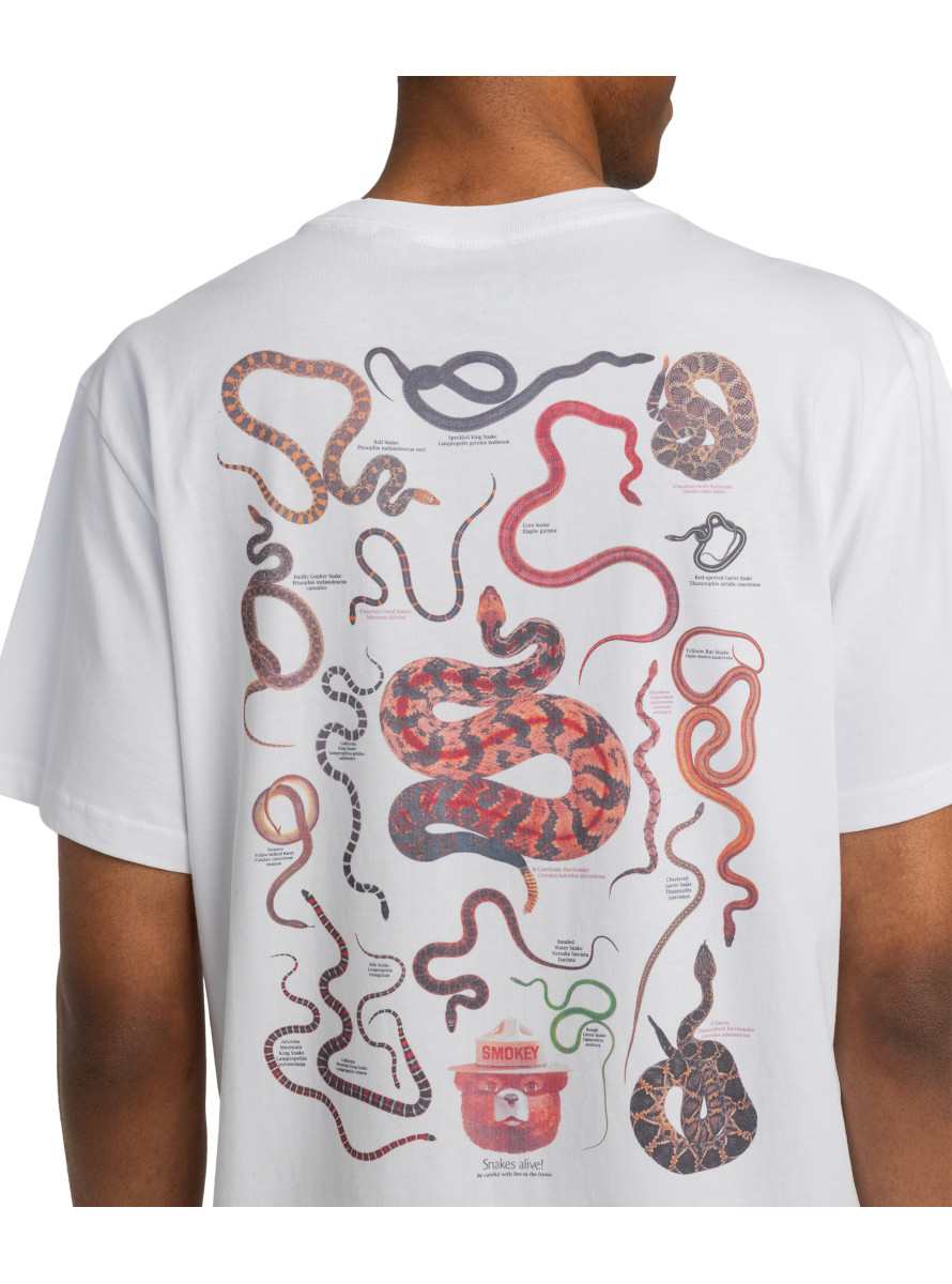 Camiseta Element x Smokey Bear Nest SS Optic White
