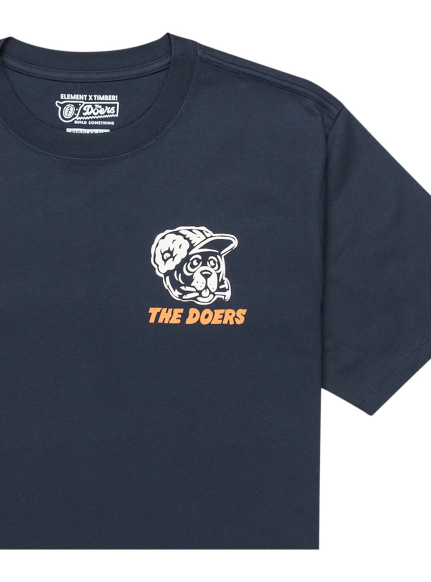 Camiseta Element x Timber Builder SS Eclipse Navy