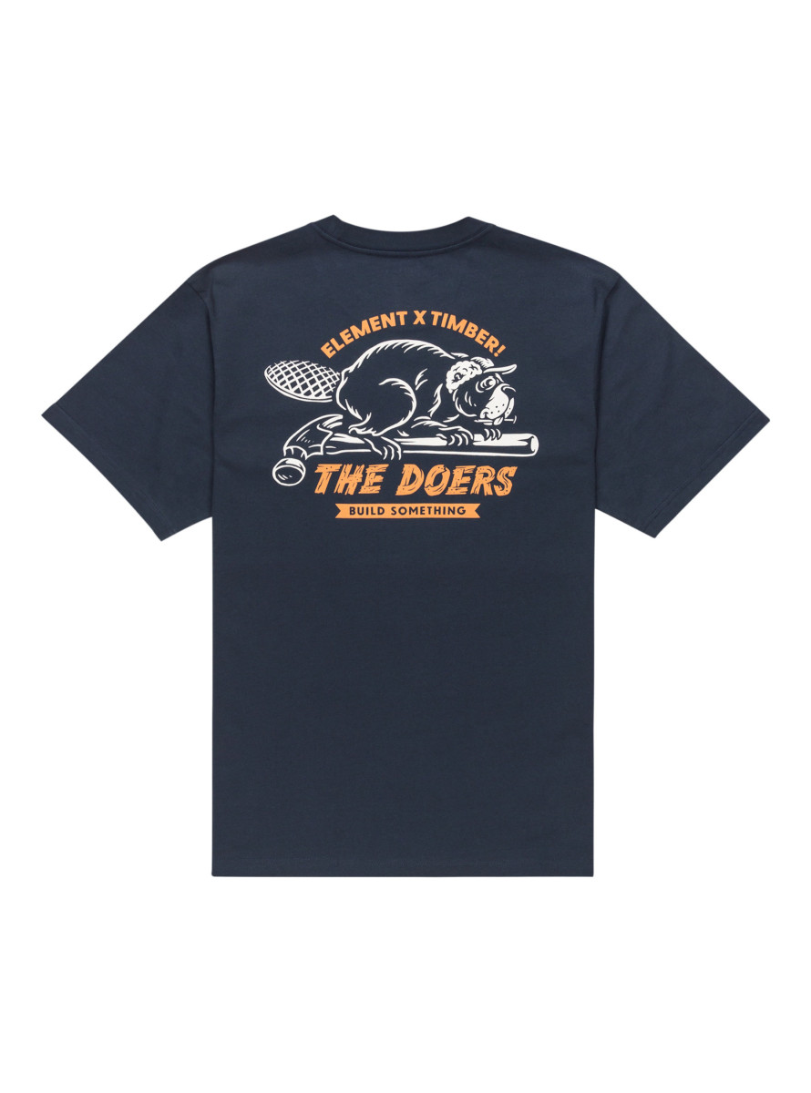 Camiseta Element x Timber Builder SS Eclipse Navy